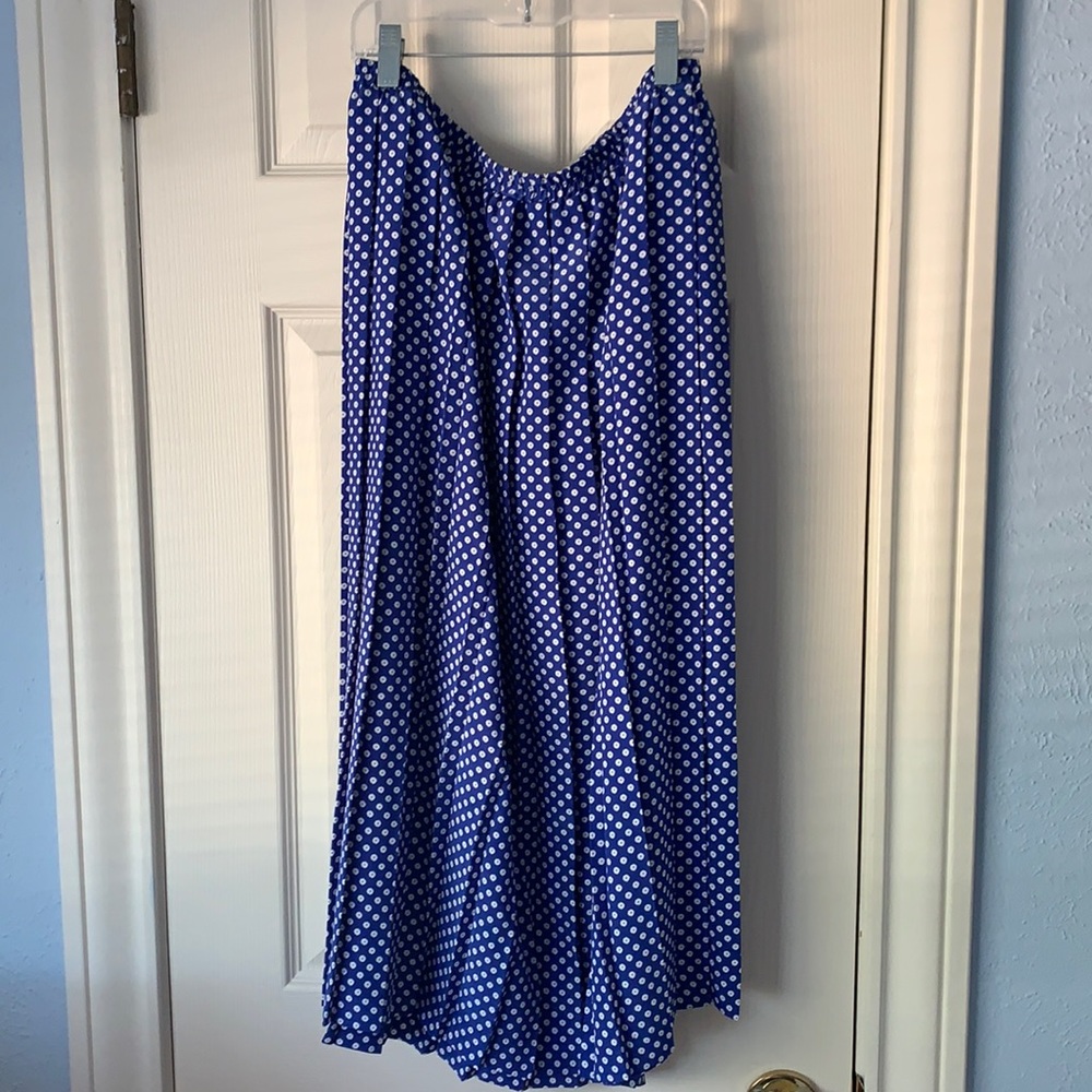 Vintage Leslie Fay Blue Pleated Skirt 💙 Size 14